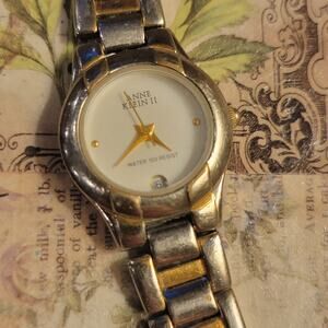 Anne Klein II Quartz Watch Two-Tone, Date Display, Water Resistant